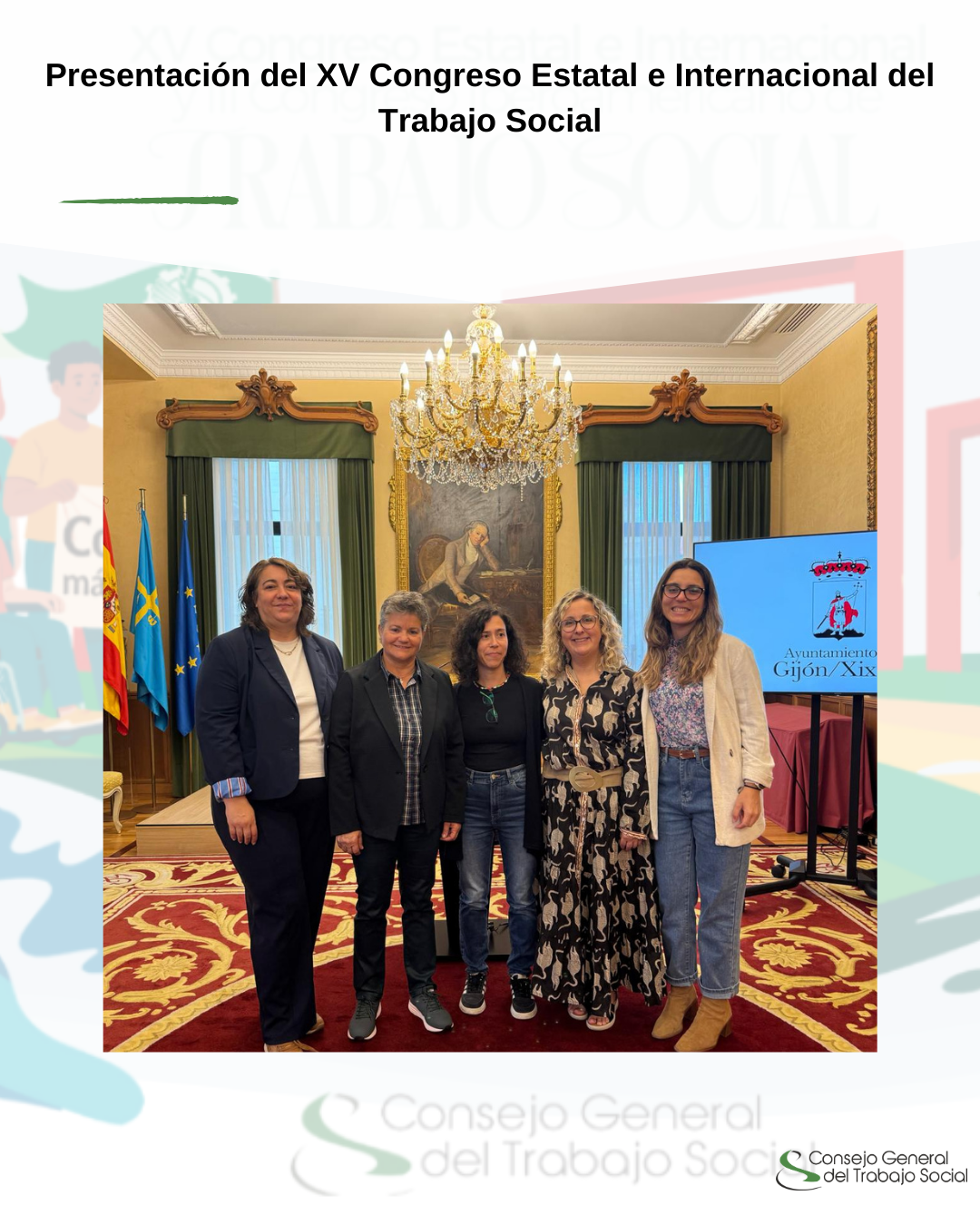 Se presenta en Xixón el XV Congreso Estatal e Internacional y III Congreso Iberoamericano de Trabajo Social